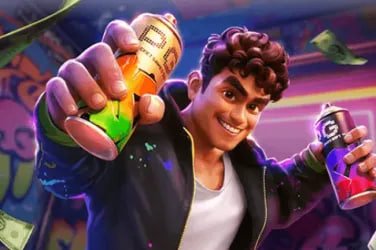 phlbest apk player celebrating a big slot win on mobile screen